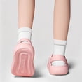thumbnail image 5 of Floleo Kids' Closed-Toe Woven EVA Sandals, Lightweight Non-Slip Thick Sole Breathable Summer Outdoor Shoes (Pink,12-15 Months), 5 of 8