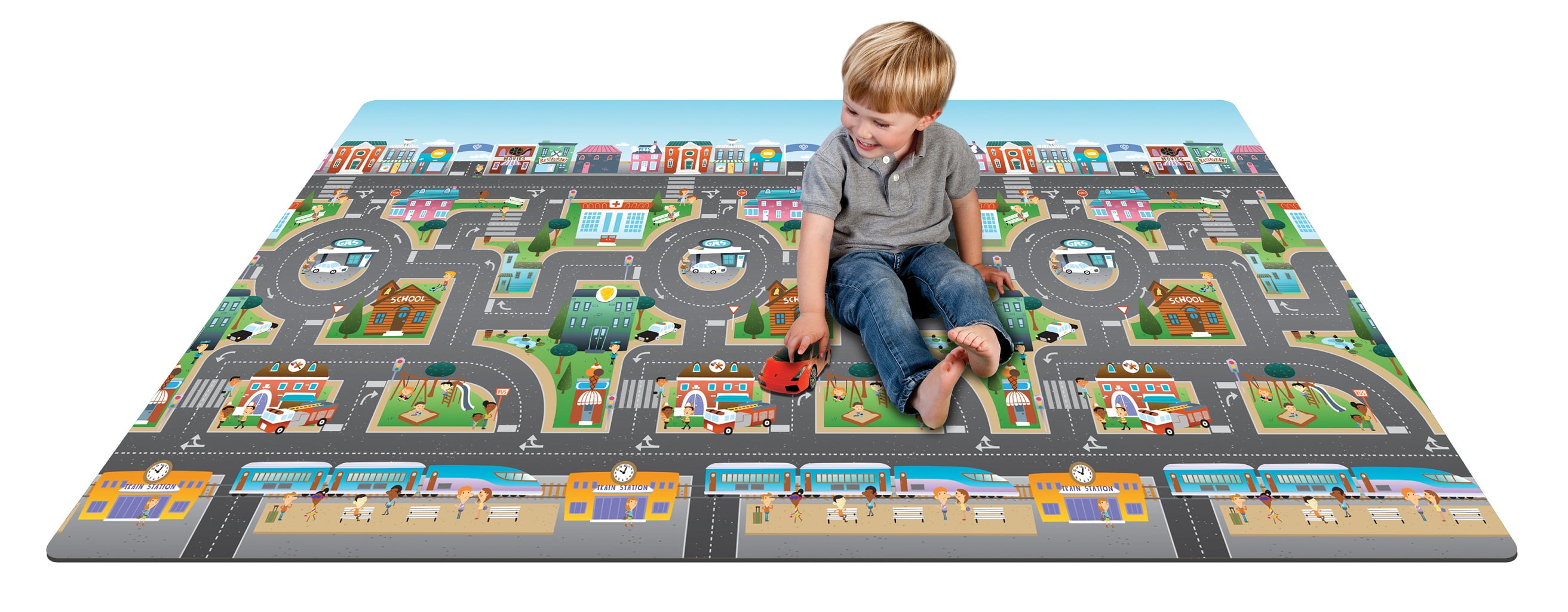 Prince Lionheart 7710 playMAT - City-ABC