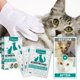 thumbnail image 1 of 6 uds. Guante de aseo para mascotas, toallitas desechables para mascotas sin enjuague, guantes de masaje de limpieza, baño de lavado fácil para el aseo de mascotas JAMW Sencillez, 1 of 5
