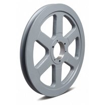 1/2 in to 2-1/2 in Quick Detachable Bushed Bore 1 Groove V-Belt Pulley 14 in OD