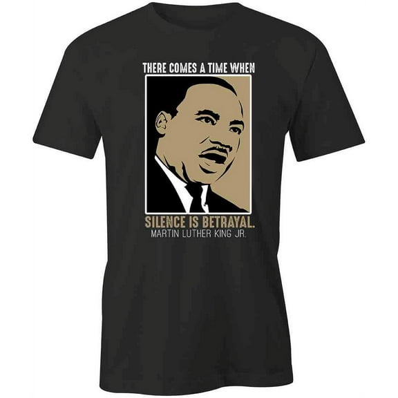 There Comes A Time T-Shirt | Inspirational Quote Black Tee Gift