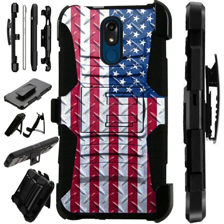 Compatible LG Stylo LG Stylo Plus Case Armor Hybrid Phone