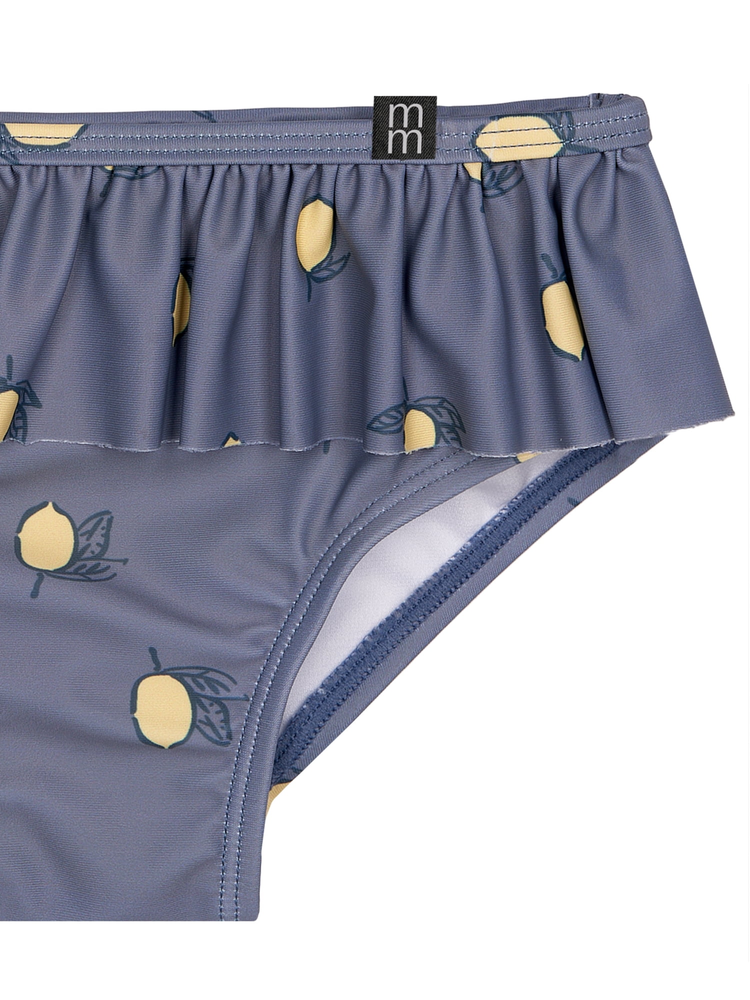 Modern Moments by Gerber Toddler Girl Ruffle Swimsuit, 12M-5T