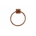 thumbnail image 1 of 10 in. Hand Hammered Copper Full Size Bath Towel Ring, 1 of 1