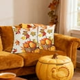 thumbnail image 5 of BotaniNest Thanksgiving Maple Leaf Pumpkin Covers Cozy Decorative Throw For Home Sofa Couch And Perfect Fall, 5 of 5