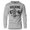 Sport Grey, variant on GYMISH "Hulking Up" Lightweight Long Sleeve Hooded T-Shirt for Men – Funny Gym Hoodie, Workout Shirt for Bodybuilders & Fitness Fans
