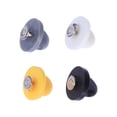 thumbnail image 2 of Miangastore 100Pcs Lapel Pin Stopper for Tie Tacks with Half Round Shape Handle, 2 of 9