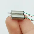 thumbnail image 5 of 2PCS Mini Coreless Motor 0614 6mm*14mm DC 3.7V 53000RPM High Speed Hollow Cup Engine for DIY RC Drone Aircraft Hobby Toy Model, 5 of 6
