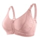 thumbnail image 1 of Gibobby Brasier con Cierre Frontal Push Up Ropa interior Sexy con estampado de hebilla frontal para mujer, sin llantas, chaleco, sujetador de talla grande de encaje(Rosa,38), 1 of 4
