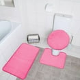 thumbnail image 2 of Juego De 3 Alfombras De Baño Para Inodoro, Baño Y Bañera Alfombrilla Antideslizante Para Suelo Alfombrilla Antideslizante Juego De Alfombras Antideslizantes Alfombrilla De Lana Larga Para Suelo, 2 of 4