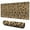 Brown and Black, variant on Long Mouse Pads for Desk,Black and Tan Leopard Print Desk Mats on Top Of Desks, Desk Mouse Pad Extra Large with 3mm Non-Slip Base and Stitched Edge for Gaming,Office,Work,Home 31.5"x11.8"