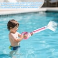 thumbnail image 5 of Firework Style Water Blaster Pull-Out Squirt Toy for Outdoor Beach Pool Party Interactive Play 16" Blue, 5 of 5
