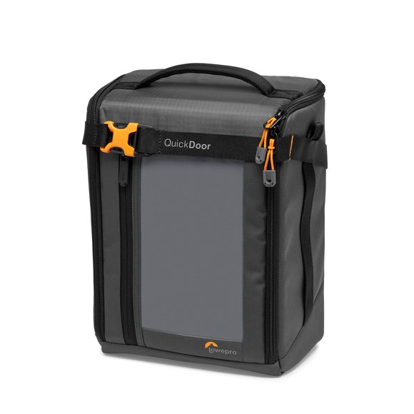 Lowepro GearUp Creator Box Extra Large II, Mirrorless and DSLR Camera Bag, Camera Case with QuickDoor Access, Made with Recycled Fabric, Orange Padded