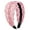 Pink, variant on harmtty Headband Anti- with Teeth Elegant Wide High Toughness Stable Fixing Hair Accessories Delicate Lace Embroidery Women Hairband for Party,Black