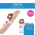 thumbnail image 3 of Jesus Plush Slap Bracelet, Party Favors, 12 Pieces, 3 of 3