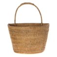 thumbnail image 2 of KOUBOO Rattan Wall Basket, Large, Honey-Brown, 2 of 4