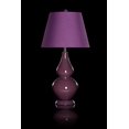 thumbnail image 3 of Safavieh Cybil Verre Double Gourde Lampe en Violet Foncé (Lot de 2), 3 of 5