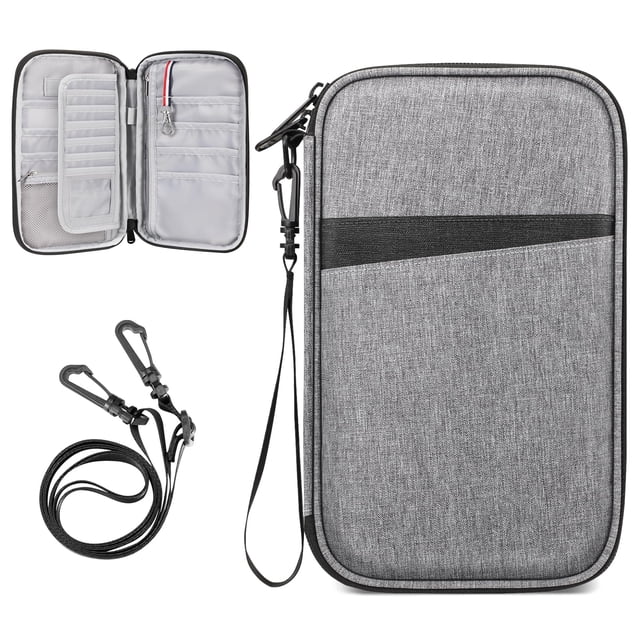 Funda para pasaporte Fintie Family con bloqueo RFID para 6 personas