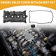 thumbnail image 2 of Tapa de válvula del motor frontal Unique Bargains con junta No.132643KY0A para Nissan Altima 2.5L 2013-2017 Plástico Negro 1 Juego, 2 of 8