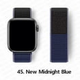 thumbnail image 1 of ALMNVO Strap for Apple Watch Band 45mm 41mm 44mm 40mm 42mm 38mm, Breathable Soft Sport Loop Wristband Replacement Strap for iWatch Series 6 5 4 3 SE 7 -45#, 1 of 6