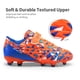 thumbnail image 5 of Tacos de Fútbol DREAM PAIRS Talla 5 Niño Grande Naranja Azul, 5 of 5