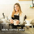 thumbnail image 5 of Diner Mug — Heavy Coffee Mug, Retro Coffee Mug – Sturdy & Heavy Diner Mug – Nostalgia in Every Sip [Cream, 11 oz, Single], 5 of 9