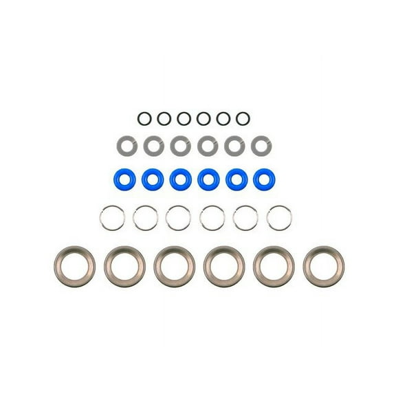 Upper and Lower Fuel Injector O-Ring - Compatible with 2009 - 2011 Buick Enclave 3.6L V6 2010