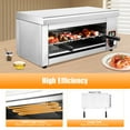 thumbnail image 6 of 1500W Electric Oven Cheese Melter Salamander Broiler BBQ Gril Countertop Toaster, 6 of 10