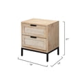 thumbnail image 2 of Alden Décor Ian 2 Drawer Side Table, 2 of 5