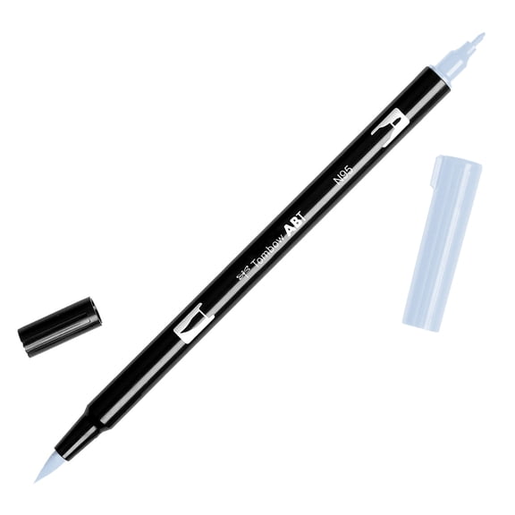 Tombow Dual Brush-Pen, Cool Gray- 1 (N95)