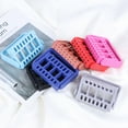 thumbnail image 3 of UDIYO 16 Holes Nail Drill Bit Tool Box Holder Grinding Head Display Rack Storage Stand, 3 of 7