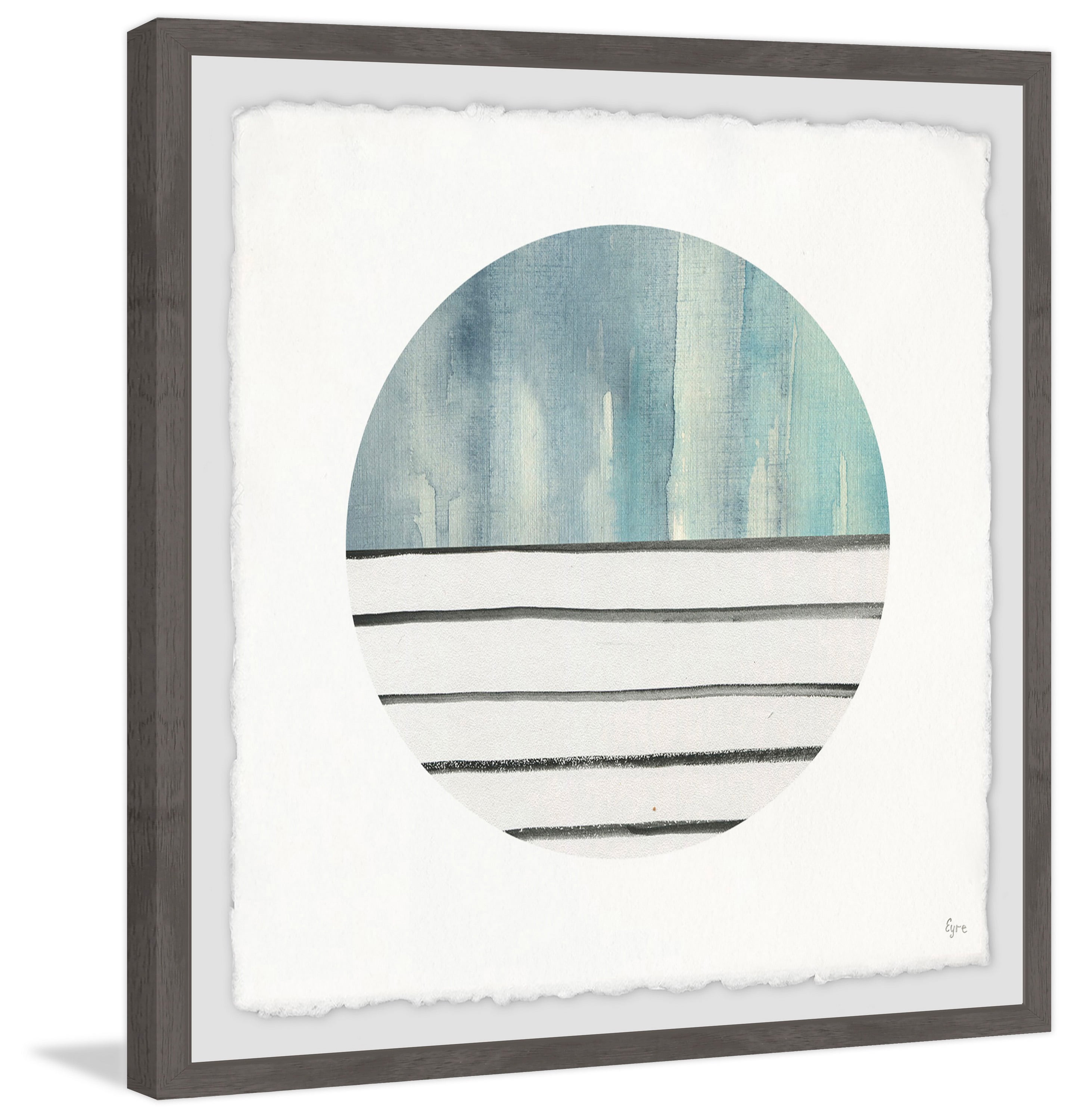 Aquarius Framed Painting Print