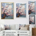 thumbnail image 4 of Designart "Sakura Serenity Asian Painting I" Asian Floater Framed Canvas Print, 4 of 7