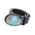 thumbnail image 1 of Western Cowboy Leather Belt Waist Strap />  Package Including, 1 of 4
