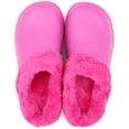 thumbnail image 6 of LAVRA Womens Faux Fur Lined Clogs Warm Cozy Nusring Shoes Indoor/Outdoor Garden Slip On, 6 of 8