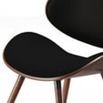 thumbnail image 5 of Simpli Home Marana Dining Chair in Black Vegan Faux Leather, 5 of 11
