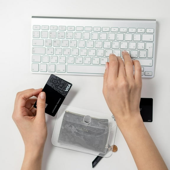 PBPBOX 3Set Coin Wallet Simple Design for Women PVC Transparent