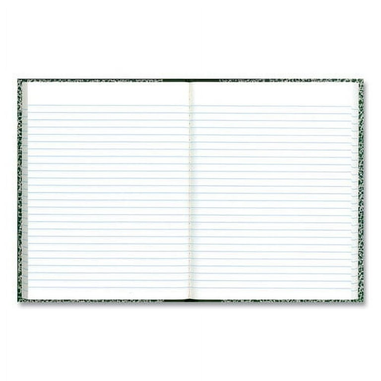 Lab Notebook, Wide/Legal Rule, Green Marble Cover, (96) 10.13 x 7.88 Sheets Lab Notebook, Wide/Legal Rule, Green Marble Cover, (96) 10.13 x 7.88 Sheets
