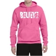 thumbnail image 2 of Wild Bobby Believe Bigfoot Aliens Unisex Hoodie Sweatshirt, 2 of 6