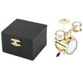 thumbnail image 1 of Loewten Drum Set, Drum, Drum Kit, Miniature For Family Friends, 1 of 8