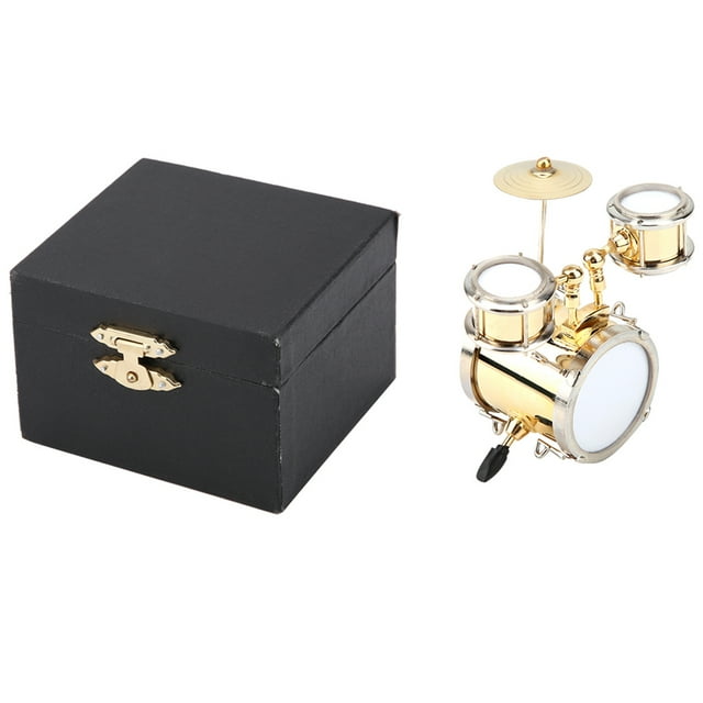 Loewten Drum Set, Drum, Drum Kit, Miniature For Family Friends