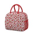 thumbnail image 1 of Sac à Lunch Mignon pour Amateurs de Fraises – Design Kawaii Fruits et Fleurs Sac Isotherme Réutilisable, 1 of 3