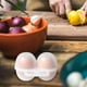 thumbnail image 3 of Caja de almacenamiento de huevos Caja de almacenamiento de huevos transparente Estuche porta huevos Estuche organizador de huevos para pícnic al aire, 3 of 9