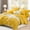 Mustard Yellow, variant on Oversized Queen Comforter Set - 7 Pieces Olive Green Bed in a Bag Queen with Sheets, 2 Pillow Shams, and 2 Pillowcases- Warm Bedding Sets Queen for All Season