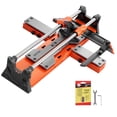 thumbnail image 1 of VEVOR 24-Inch Manual Tile Cutter, Upgraded Sliding Head Cutting Tool with Spring-Loaded Base, Angle Fence, Tungsten Carbide Cutting Wheel, Alignment Guide, for DIY Pros, Ceramic, Floor, Wall Tiles, 1 of 9