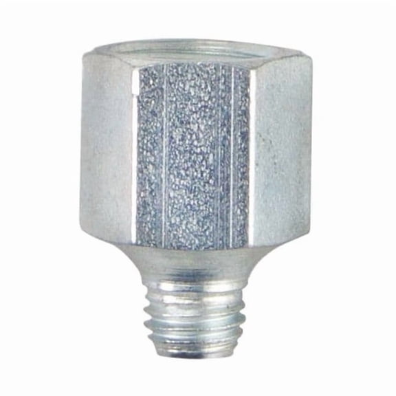 Westward Grease Fitting Adapter,Stl,3/4" L,PK5 52NZ81