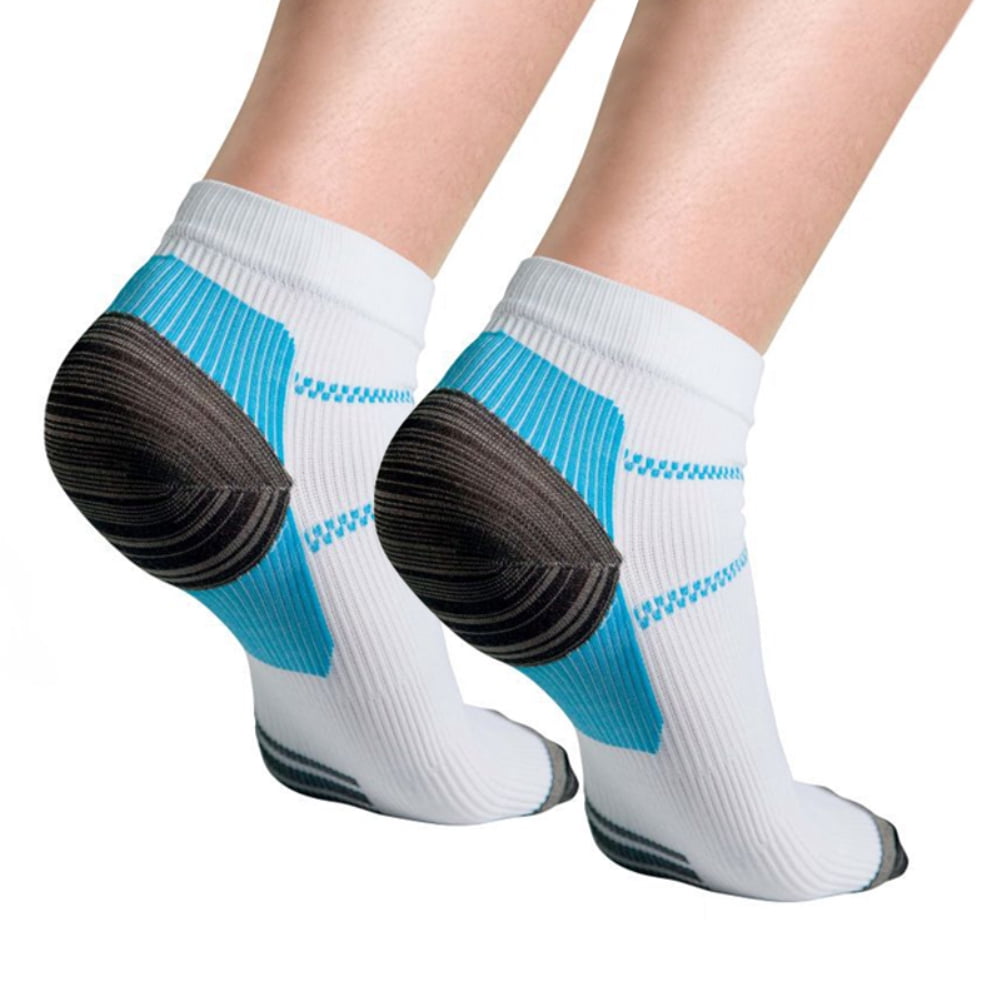 Fairnull Unisex Plantar Fasciitis Compression Ankle Socks Foot Arch ...