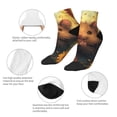 thumbnail image 5 of Pofeuu Cute Sunflower Guinea Pig Print 30cm Socks, Adult Running Hiking Socks for Youth and Adult, 5 of 7