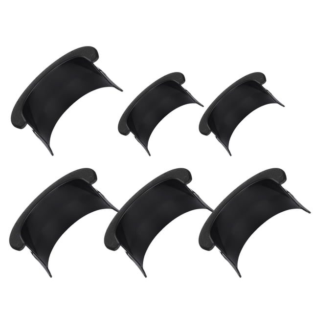 EXHUMKY 12Ud Accesorios Para De Billar Con Protectores De Bolsillo Negros Duraderos