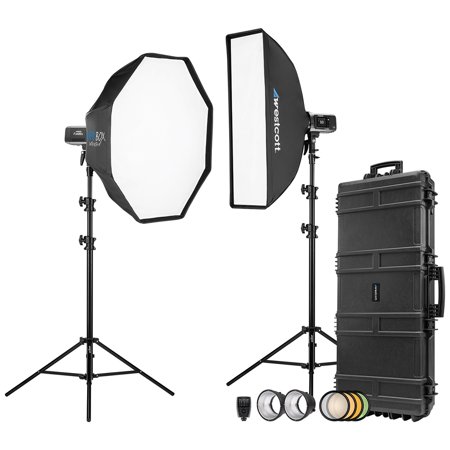 Westcott FJ400 II 400W Strobe 2-Light Location Hard Case Kit with FJ-X3 S Wireless Trigger for Sony Cameras Westcott FJ400 II 400W Strobe 2-Light Location Hard Case Kit with FJ-X3 S Wireless Trigger for Sony Cameras